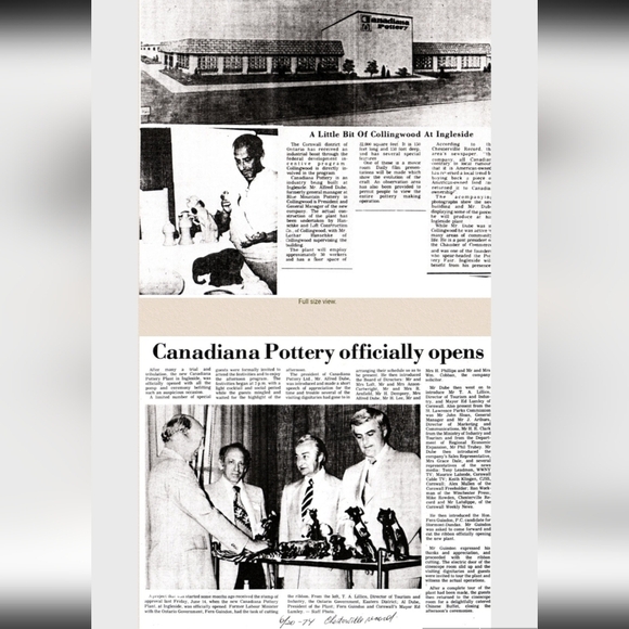 Authentic Mid-Century Modern 1970s pottery pitcher vase by Canadiana Pottery - Picture 13 of 13